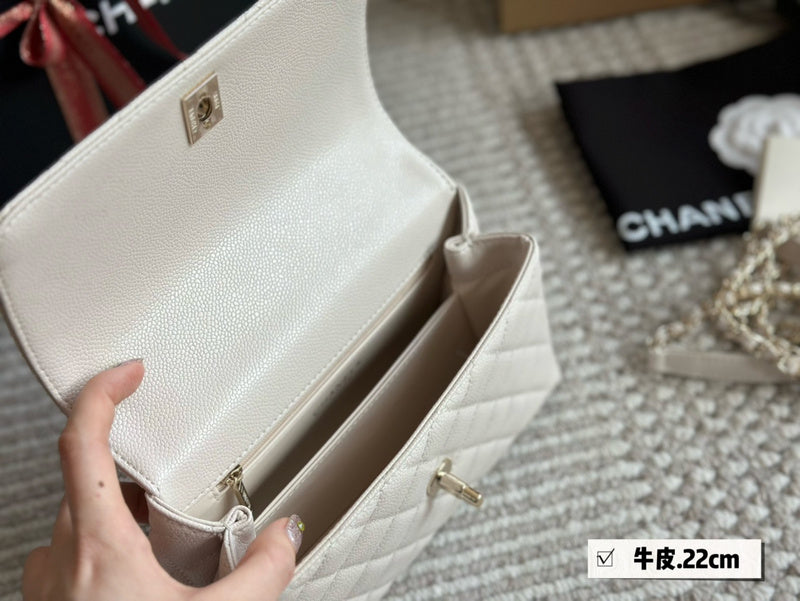 ACP22 Leather Bags 22-13CM Bag with Box