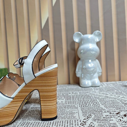 JHGS13 Slipper 12CM Heel Size 35-42 Shoes with box