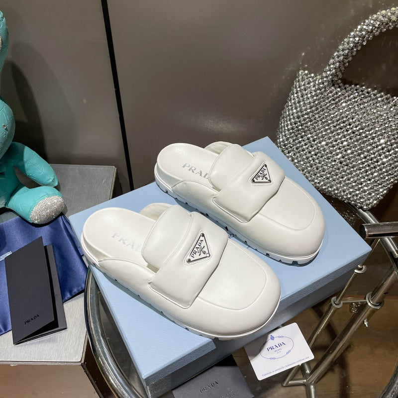 MJPS3 Leather Women Slippers 35-41 shoes With box