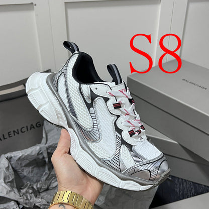 MBS9 Fashion women's and men's sneakers 35-44 shoes with box