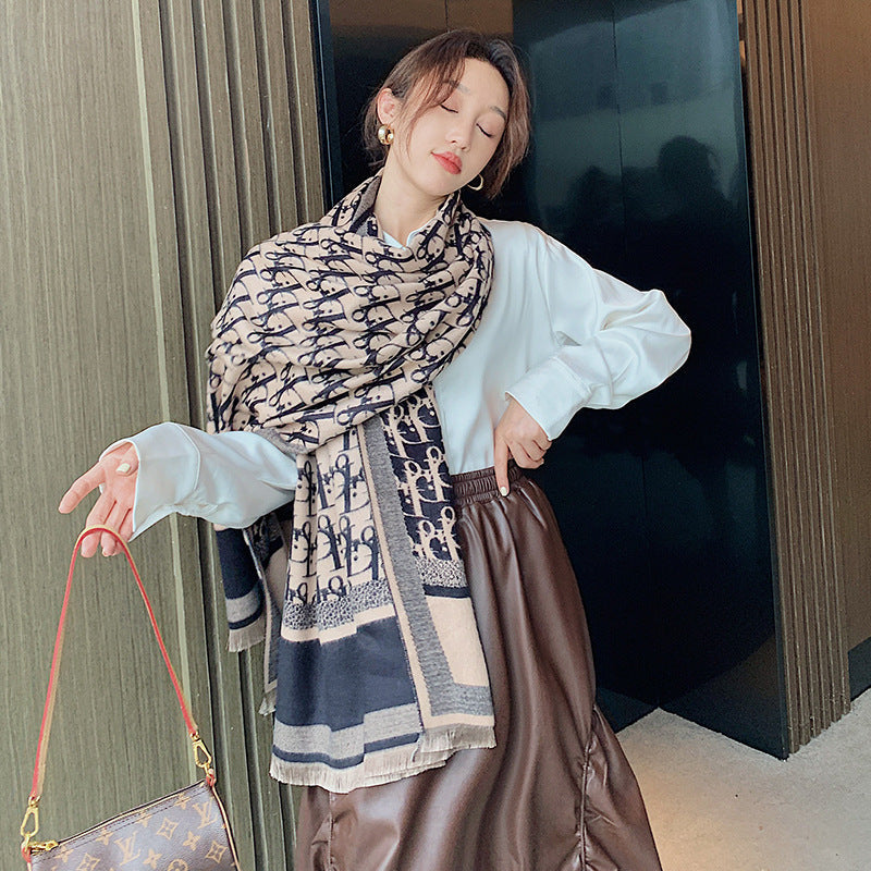 DSC1 Cashmere blend 65-180CM Scarf