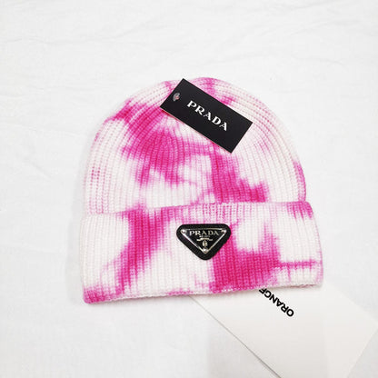 PPRH1  Tie dye knitted hat