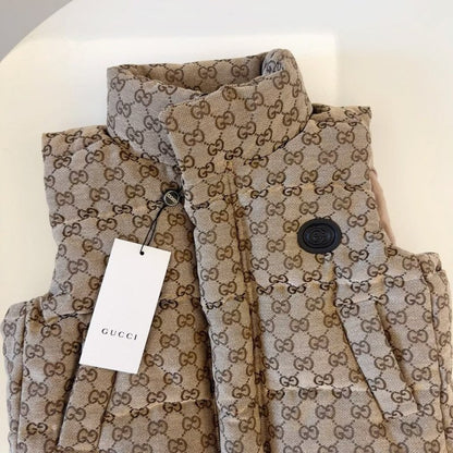 TGUC18  New Boys and Girls Spring and Autumn Thin Sleeveless Vest Clothes