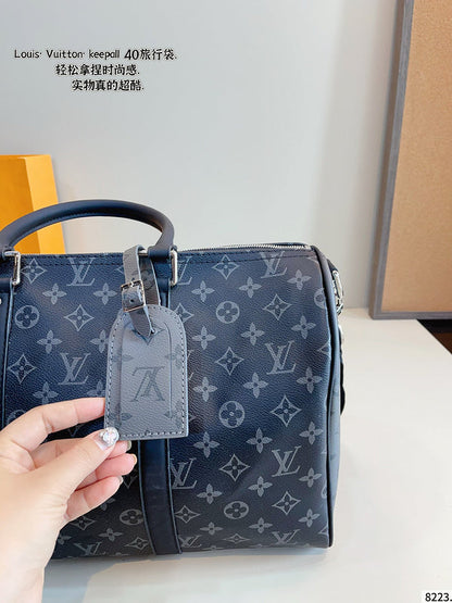 MLP27 Leather Bag 40-20-25CM Travel for women and men  Bags