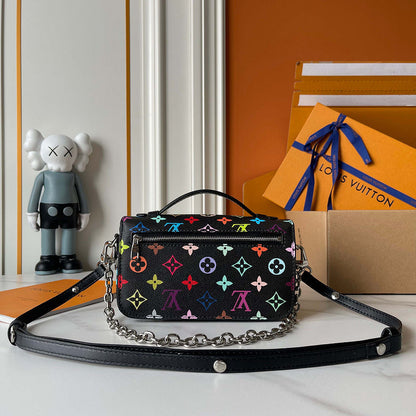 LLP024 Leather bag 21.5x13.5x6CM Bags