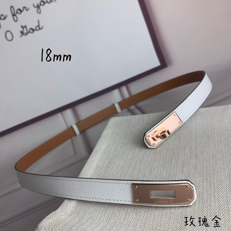 HBL7 Real leather 1.8CM 95-110CM Belt with all packing