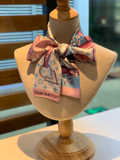 XLC6 Silk satin 8-120CM scarf