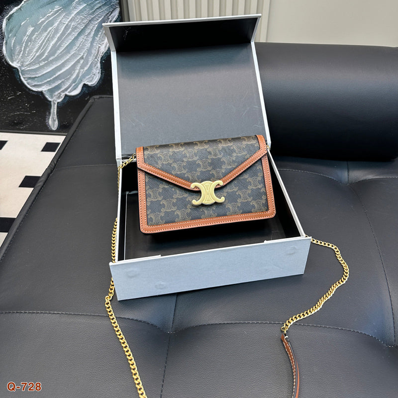 ACP05 Leather Bag 19-13CM Shoulder bags with box