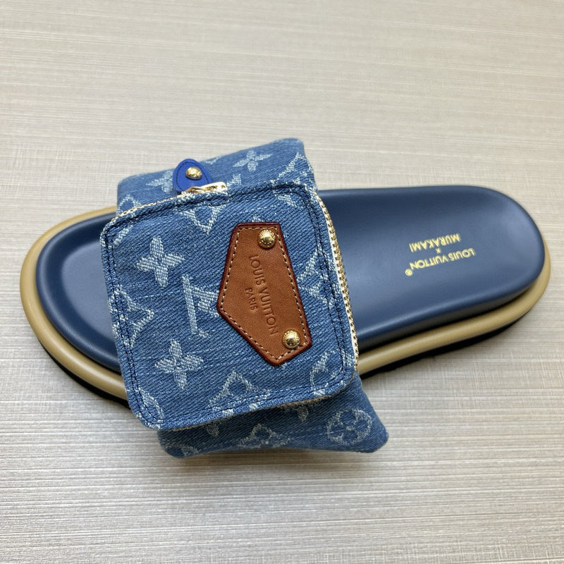 YLS5 Leather Slippers Size 36-45 Shoes with Box