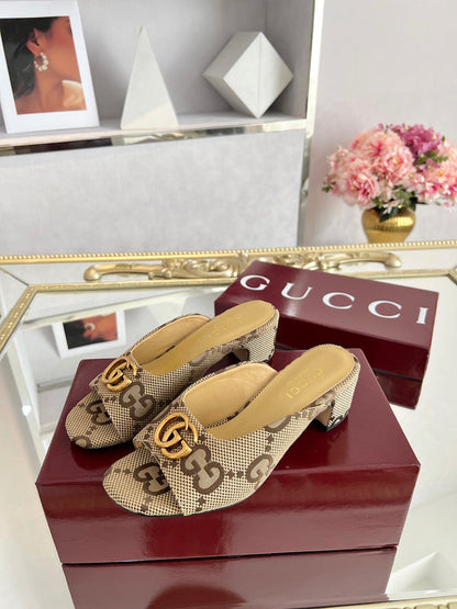 GGS7 Slippers Women 3.5CM shoes 35-41 With box