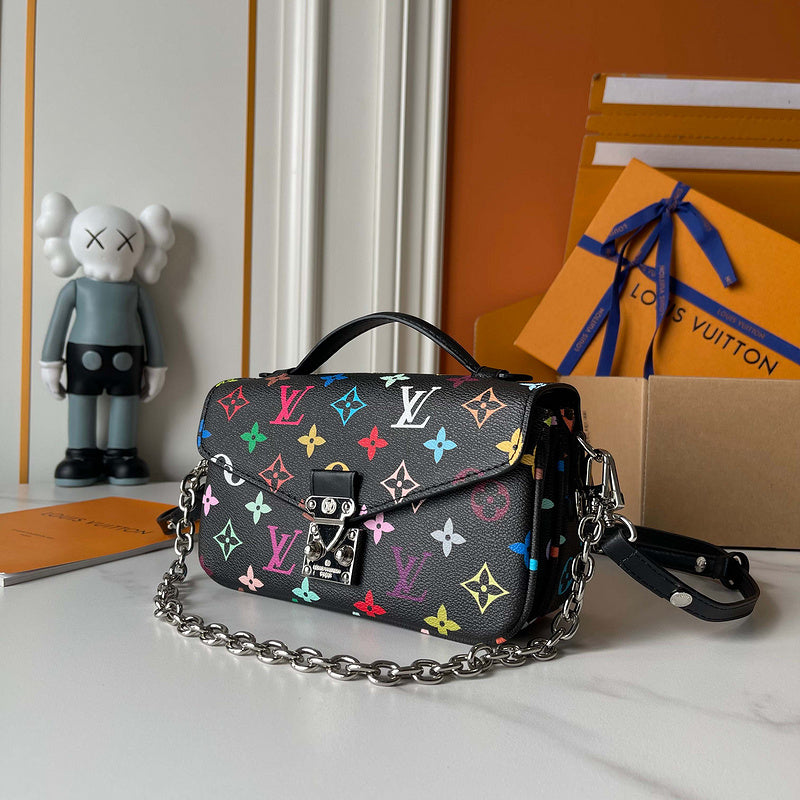 LLP024 Leather bag 21.5x13.5x6CM Bags