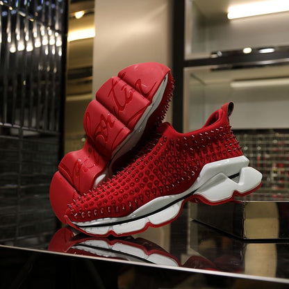 HJCS5 Leather Women 35-40 Man 40-46 cowhide shoes With box