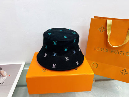 LVH01 New fisherman hat, can be worn on both sides Hats