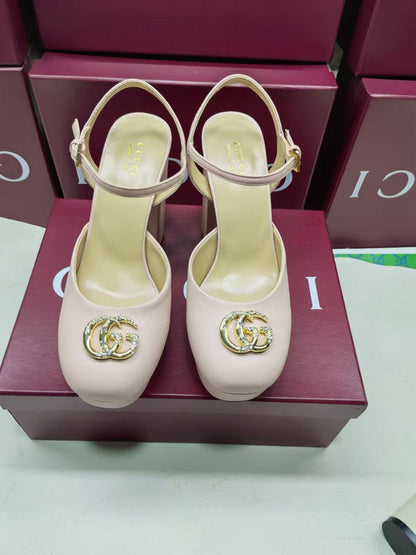 JHGS11 Slipper 10.5CM Heel Size 35-42 Shoes with box