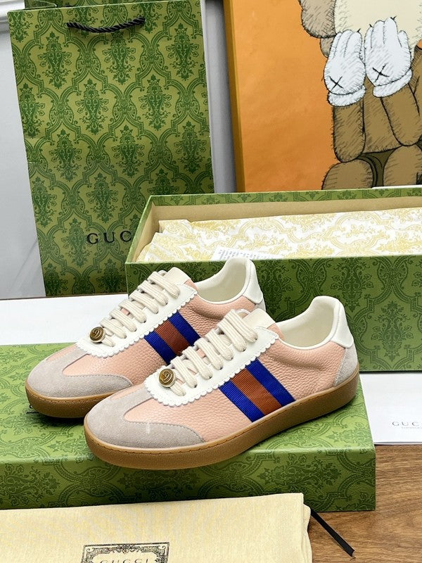 OGS39 Leather Women 35-42 And Men 40-46 Shoes With box