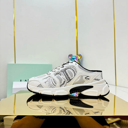 BDS8 Leather Slippers Women 35-41 Shoes with box