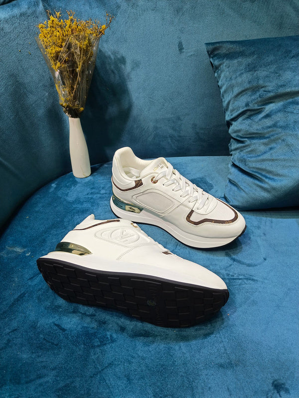 OLS25 Leather Women 35-42 And Men 40-45 sneakers shoes With box