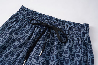 DIC136   New men's and women's spring and autumn thin pants, elastic waistband casual pants clothing