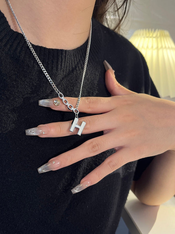 X424   Titanium steel new fashion necklace  jewelry