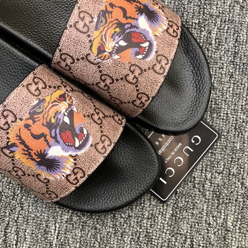 YGS13 shoes man and women slippers with all packaging