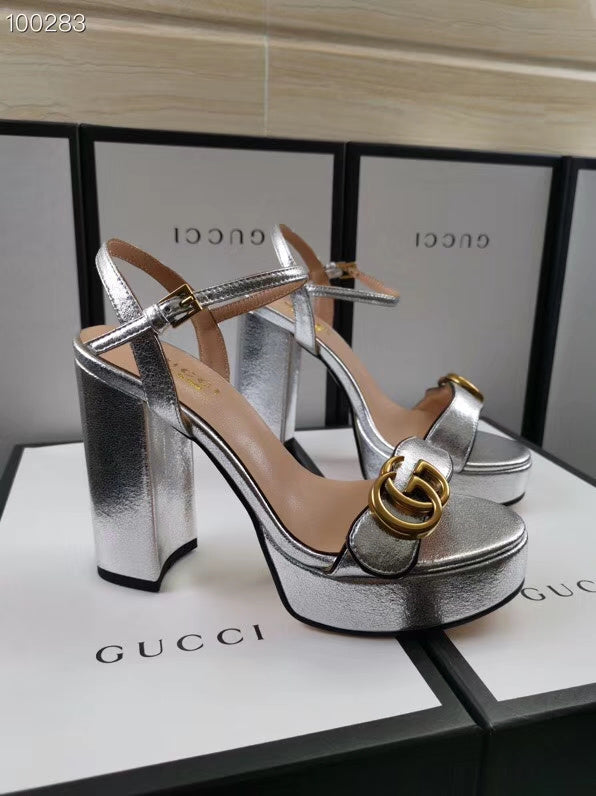 OGS4 Women real leather 8 Or 10CM shoes size 35-42 with box