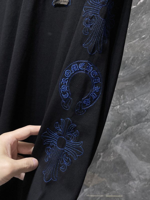 KLC20 New men's and women's pure cotton long sleeved casual clothes