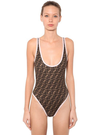 FD11  Women's summer one-piece swimsuit