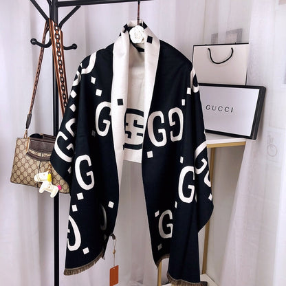 XGC11 cashmere blend 65-190CM Scarf