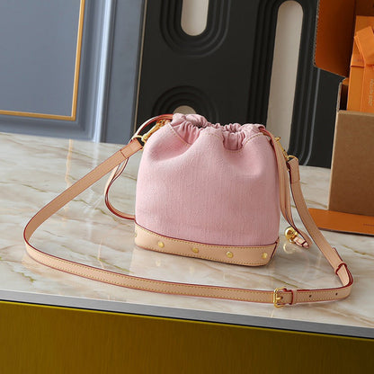 LLP212 Leather Bag 20-18CM Shoulder Bags