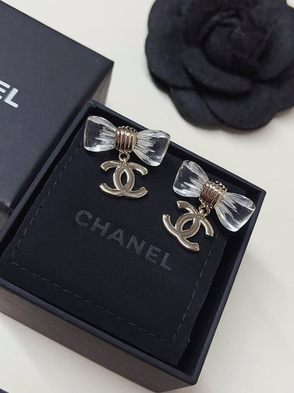 A1155  Women's bow earrings and jewelry