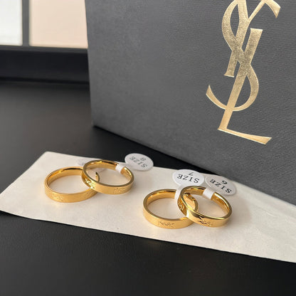 J095  Titanium steel ring jewelry for both men and women