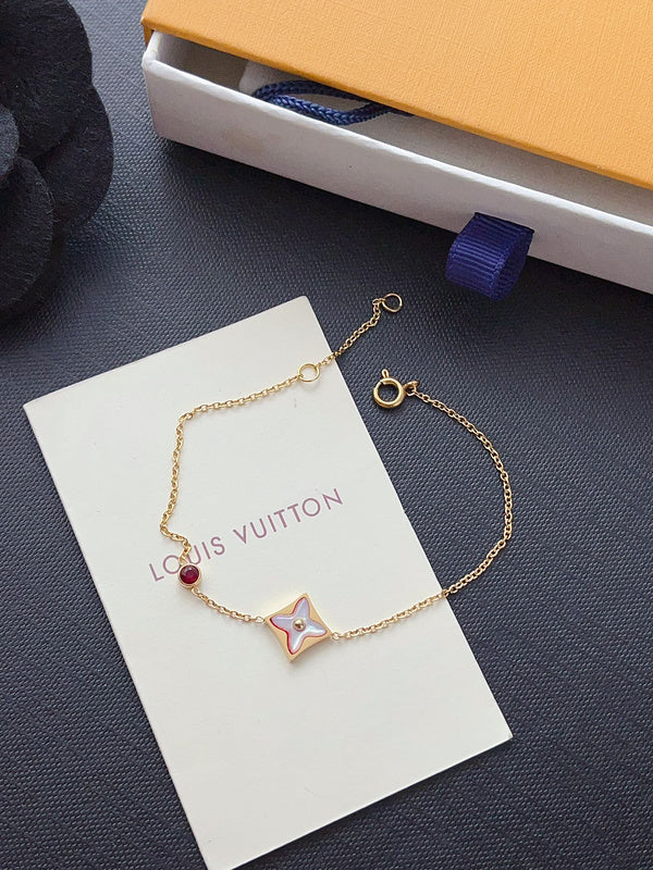 L192  Titanium steel bracelet necklace earrings set jewelry