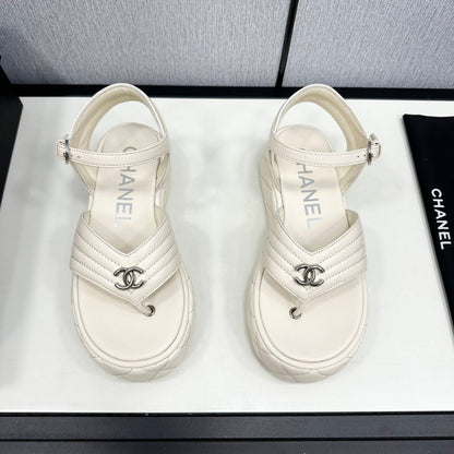 MBCS2 Leather Slippers Size 35-40 Shoes with Box