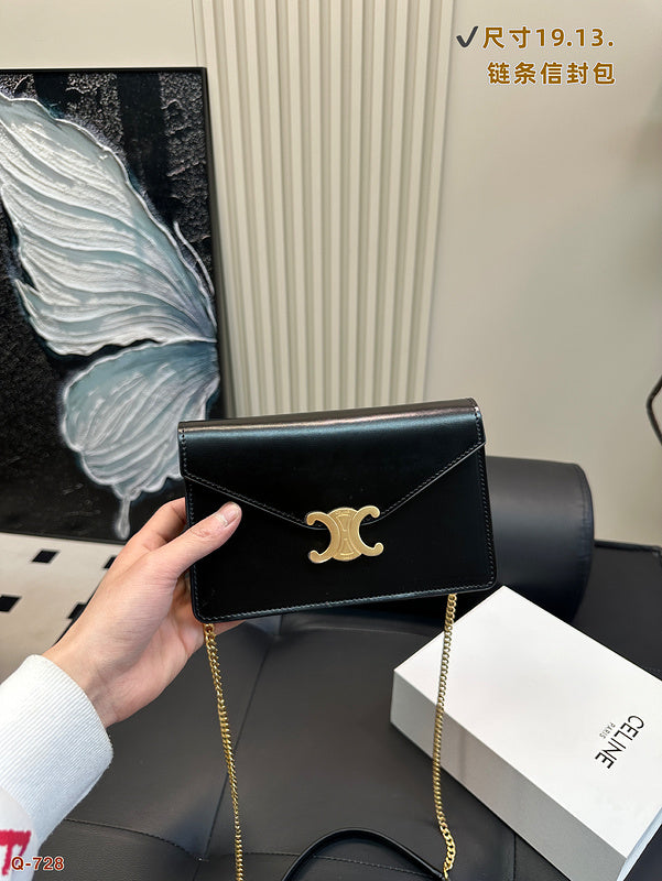 ACP03 Leather Bag 19-13CM Shoulder bags with box