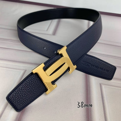 HBL5 Real leather 3.8CM 95-125CM Belt with all packing