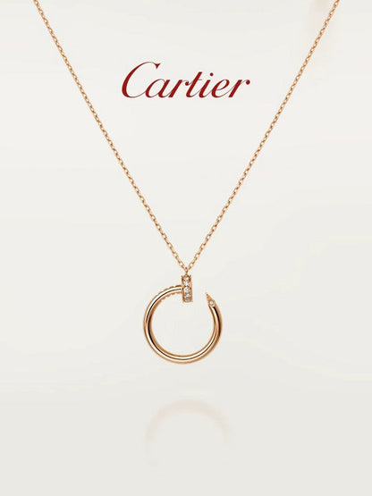 X676  Titanium steel nail necklace jewelry