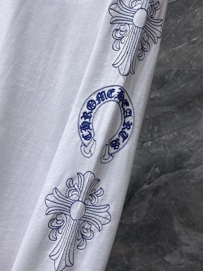 KLC20 New men's and women's pure cotton long sleeved casual clothes