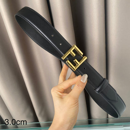 FBL16 wide 3.0CM OR 3.5CM total length 95-125cm Leather Belt High Quality With packing