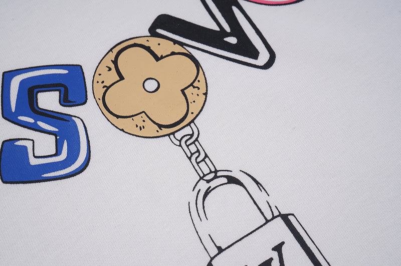 LVC002  Men's and women's summer short-sleeved T-shirt clothes