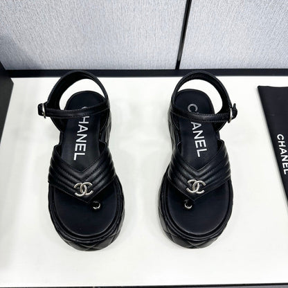 MBCS2 Leather Slippers Size 35-40 Shoes with Box