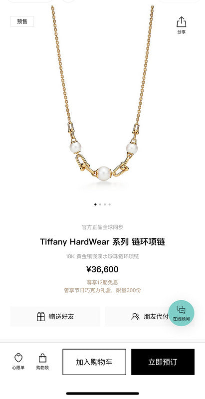 X641   Women's titanium steel necklace jewelry