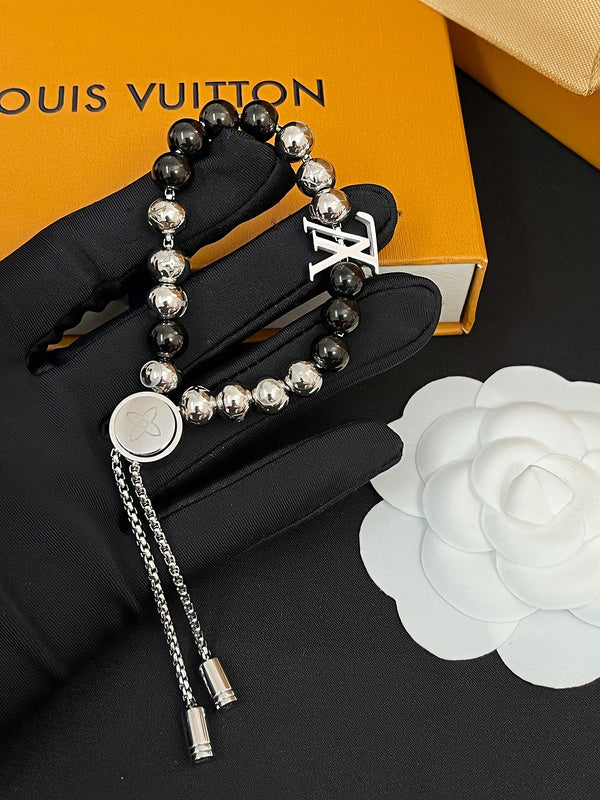 L138   Titanium steel ball bracelet jewelry