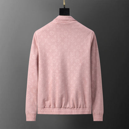 LVC022 New Spring and Autumn thin imitation deer skin velvet jacket long sleeved cardigan clothes