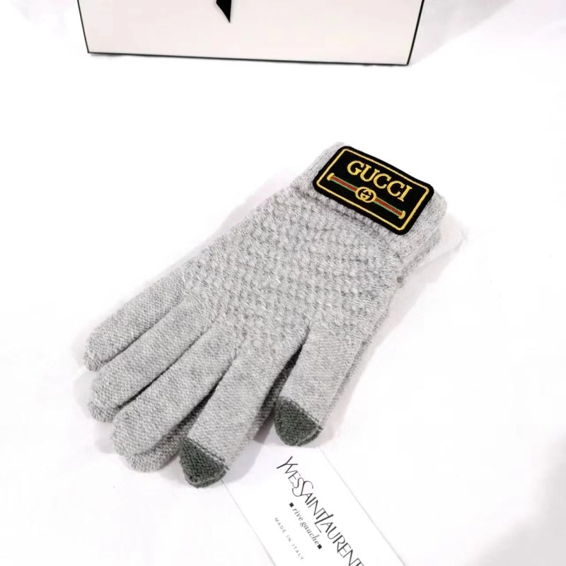 PGG6   New autumn and winter warm finger gloves