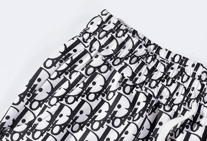 DIC76  Classic full-print custom-made embossed shorts