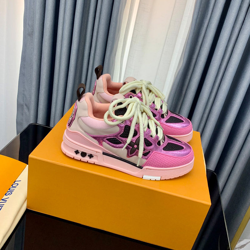 GLS14 Leather women 35-41 And men 40-46 sneakers shoes With box