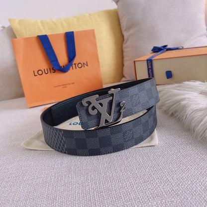 LBL5 Real leather 4.0CM 95-125CM Belt with all packing