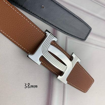 HBL5 Real leather 3.8CM 95-125CM Belt with all packing