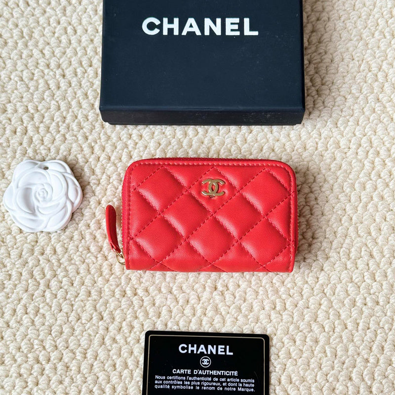 LCP21 Wallet Bag 10-9CM Leather bags with box