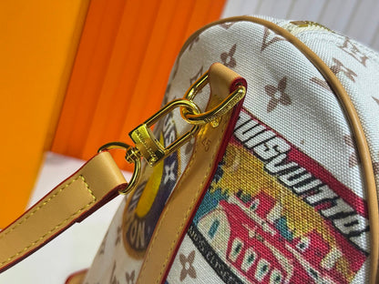 LLP195 Leather Bag 45-27-20CM Travel Bags